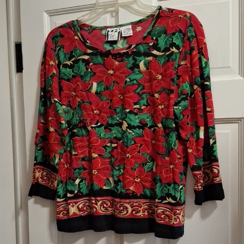 Vibrant 3/4Sleeve Women's Top
